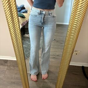 Pacific Sunwear Light Blue Boot Cut Jeans
